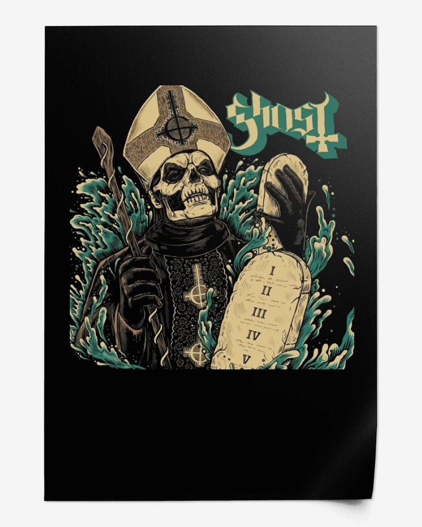 Print Ghost 13 Commandments
