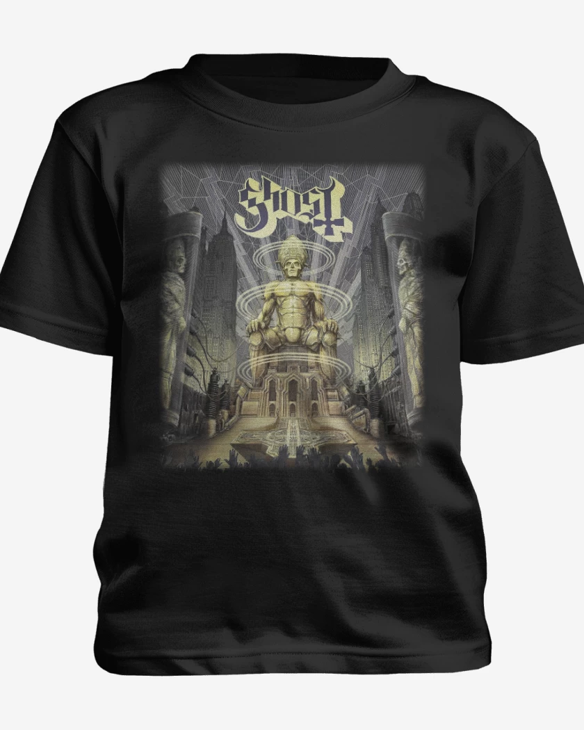 Polera de niño Negro de Ghost Ceremony and Devotion