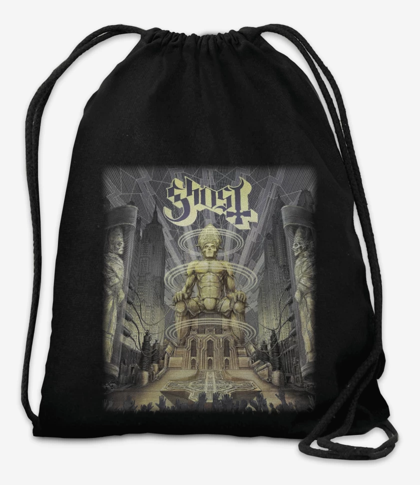 Mochila Negro de Ghost Ceremony and Devotion