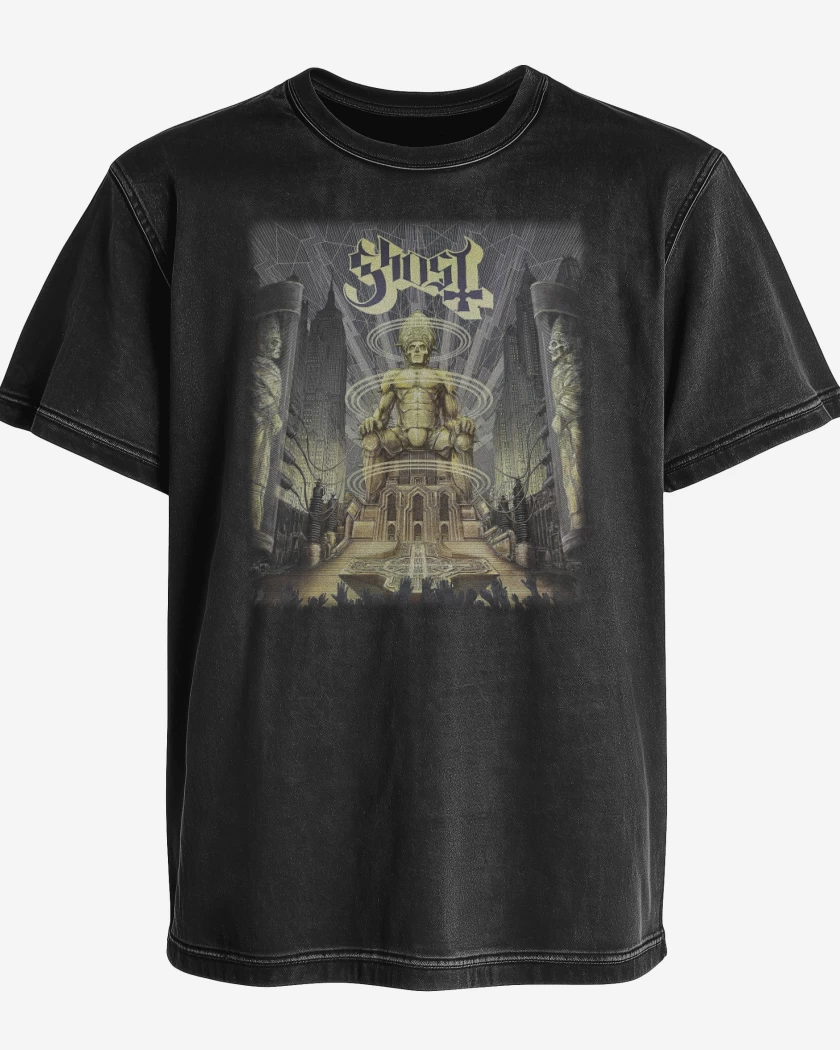 Polera desgastada Ghost Ceremony and Devotion