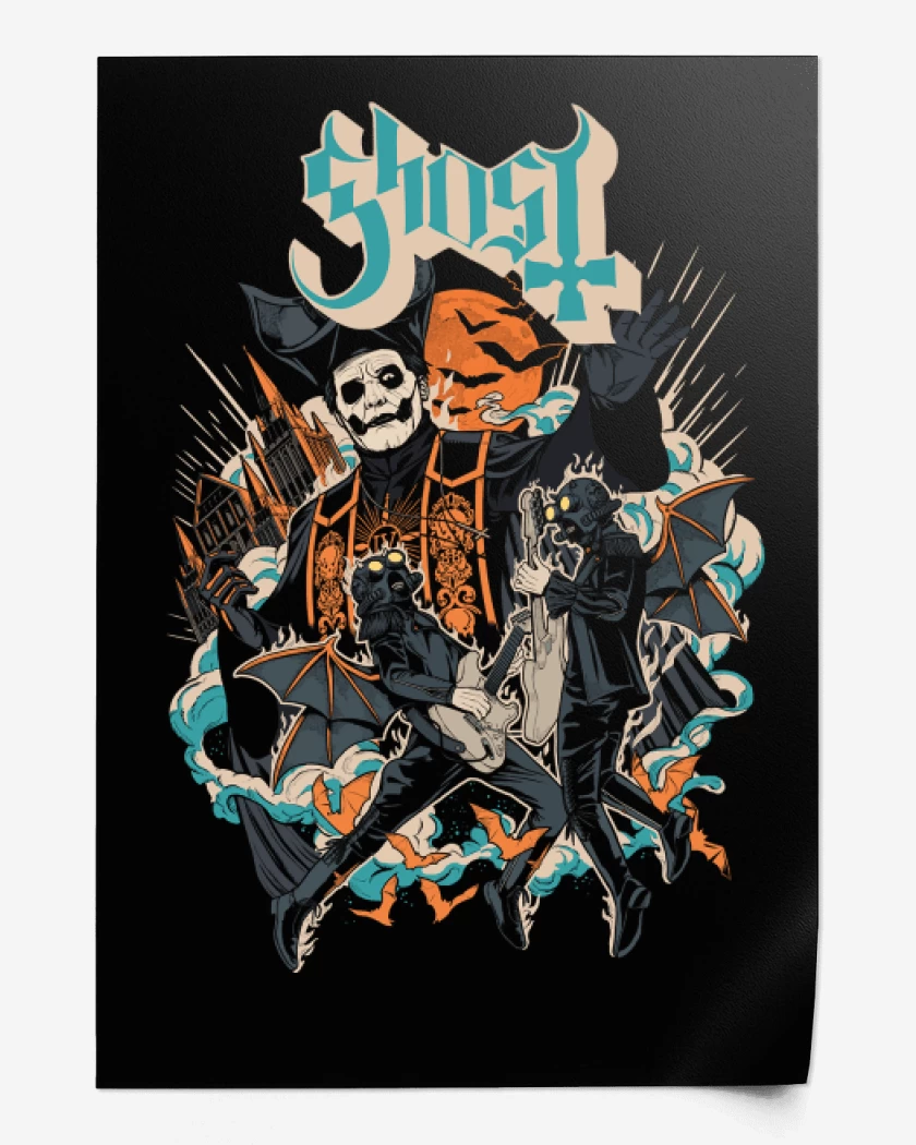 Print Ghost Papa IV y Ghouls