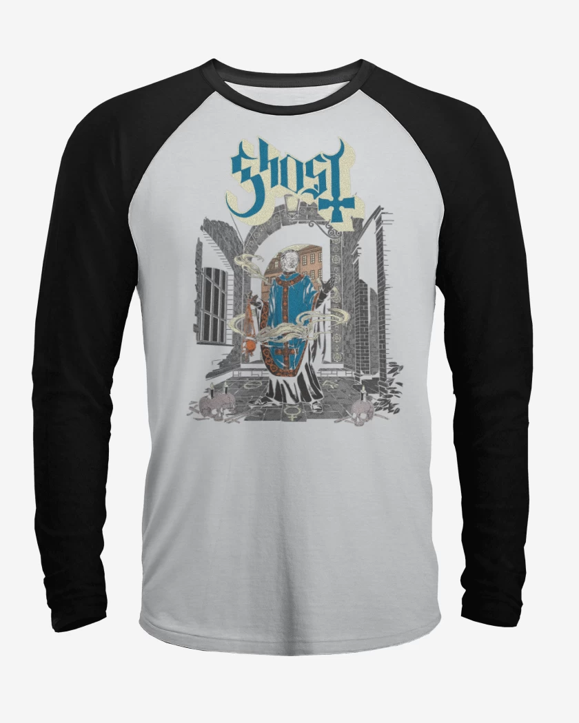 Polera Raglan Ghost Papa Emeritus IV