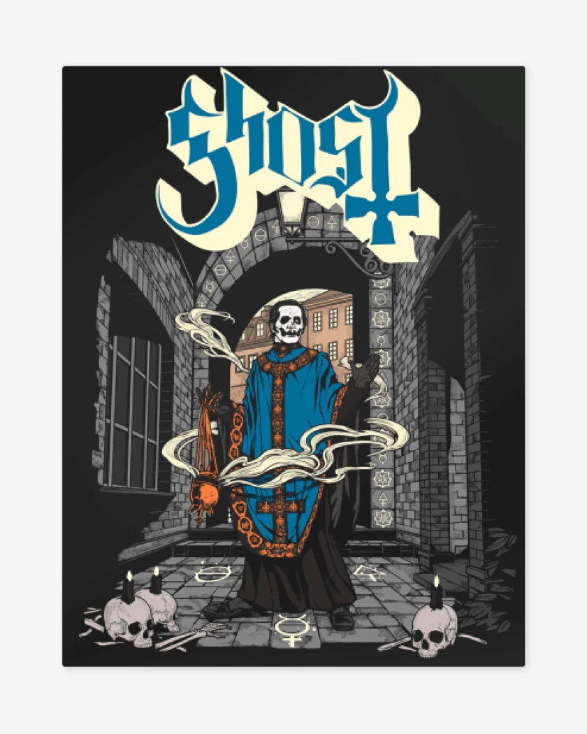 Print metalico Ghost Papa Emeritus IV
