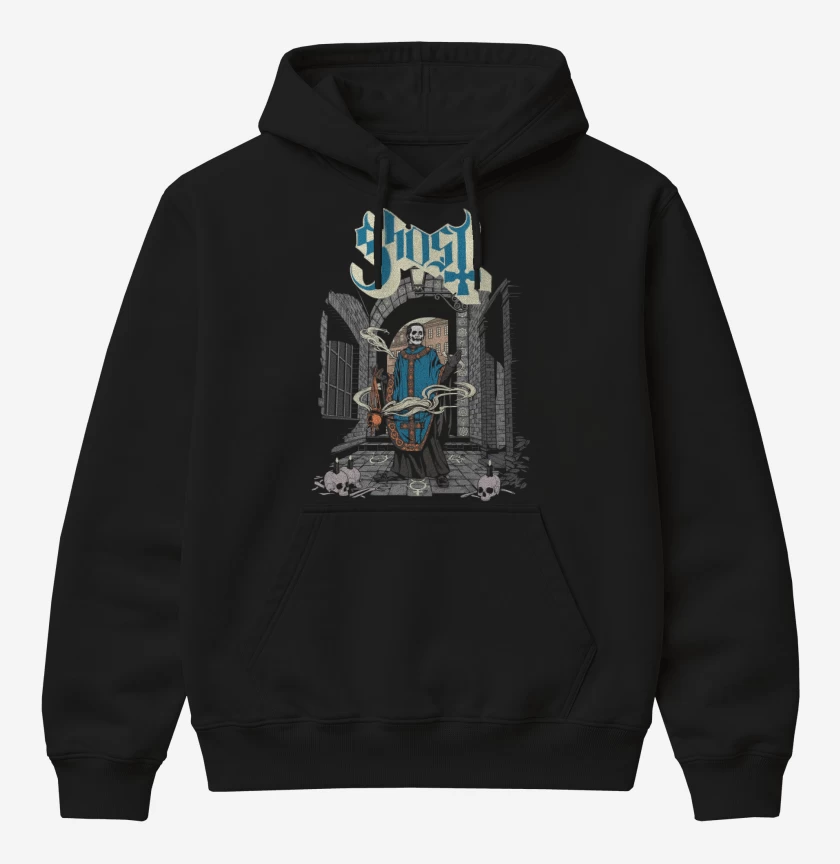 Poleron Canguro básico Ghost Papa Emeritus IV