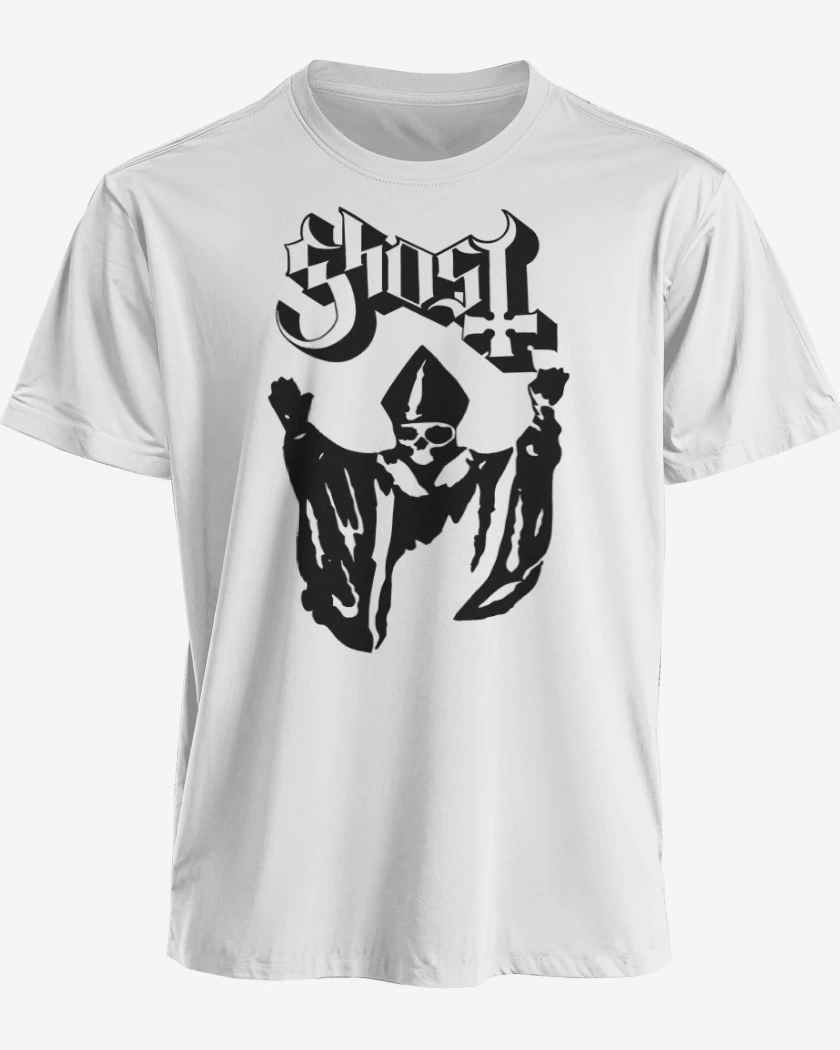 Polera premium Blanco de Ghost Demo