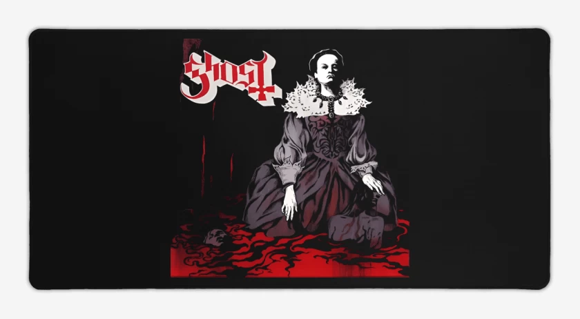 Mouse pad Gamer Negro de Ghost Elizabeth