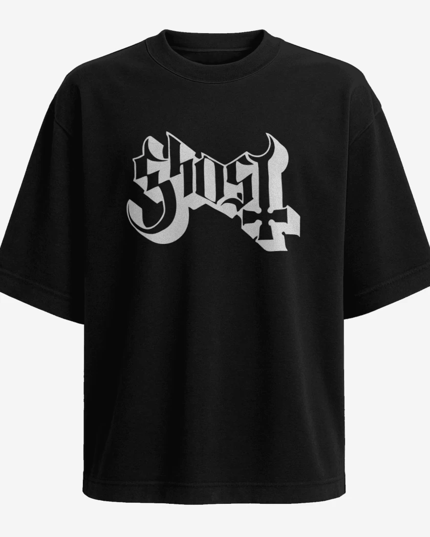Polera Oversize Ghost Logo