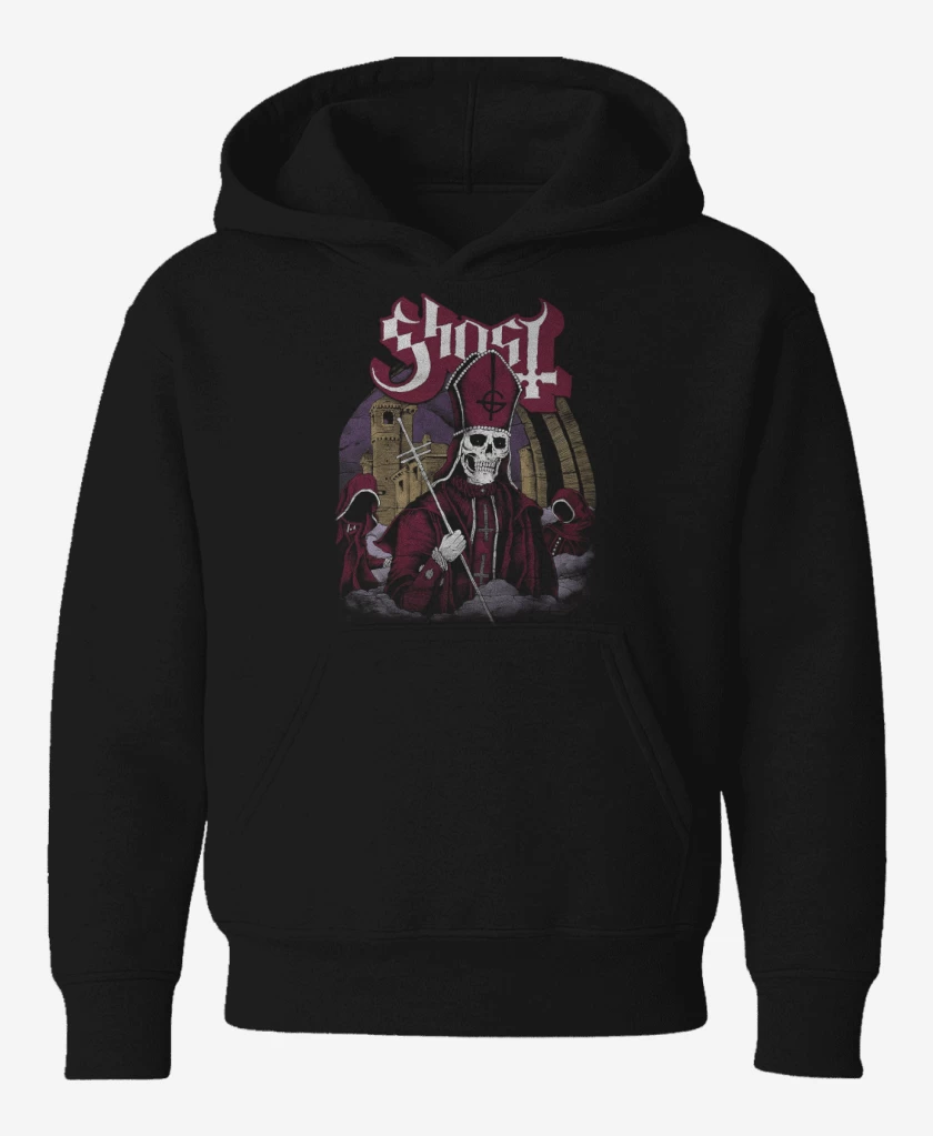 Poleron de niño Negro de Ghost Secular Haze