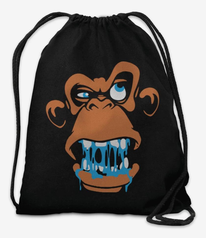 Mochila Negro de Gorila 3