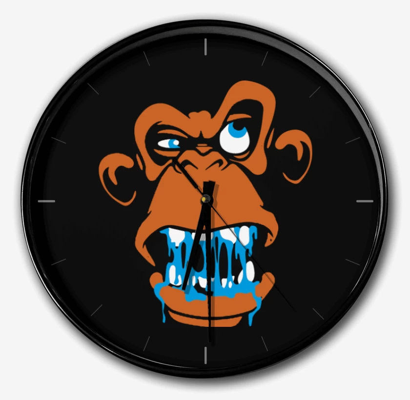 Reloj Negro de Gorila 3