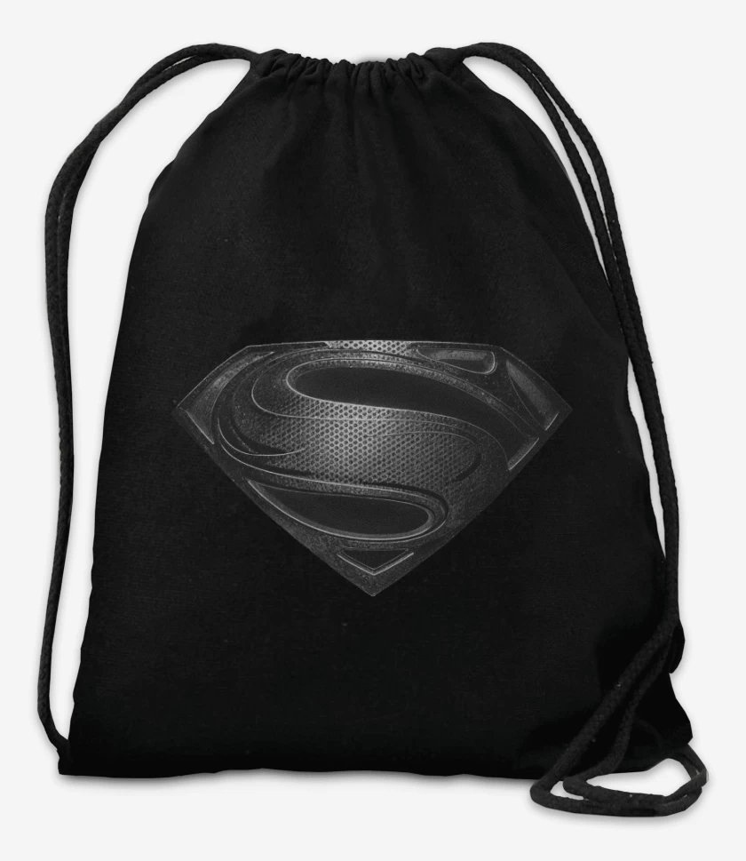 Mochila Negro de Superman black suit
