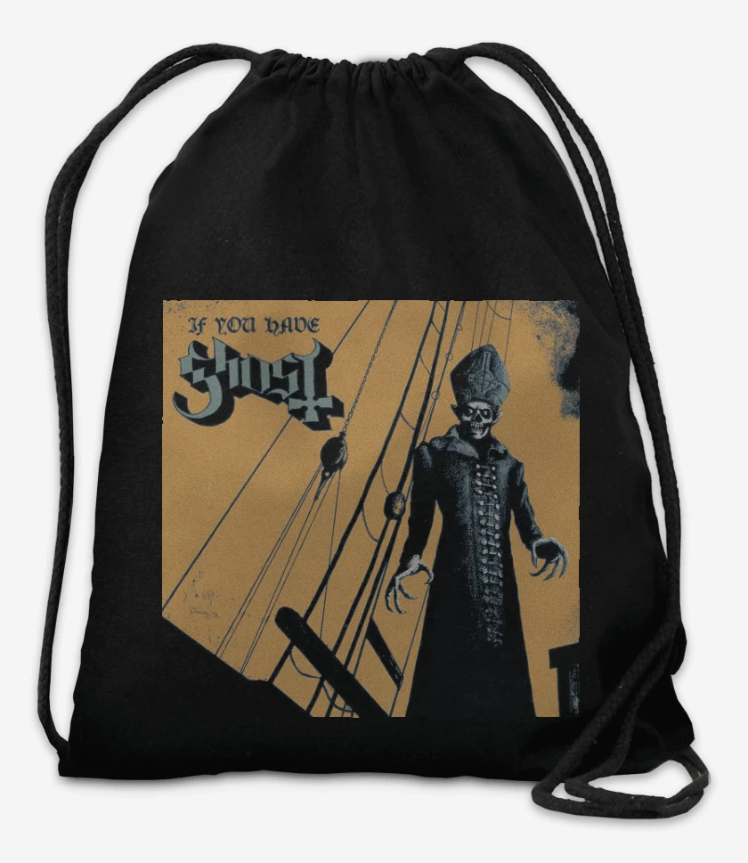 Mochila Negro de Ghost If You Have