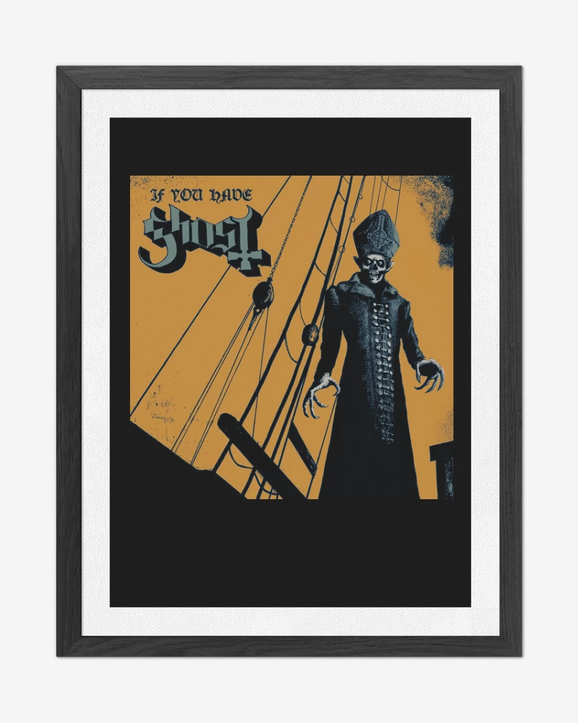 Cuadro decorativo Negro de Ghost If You Have