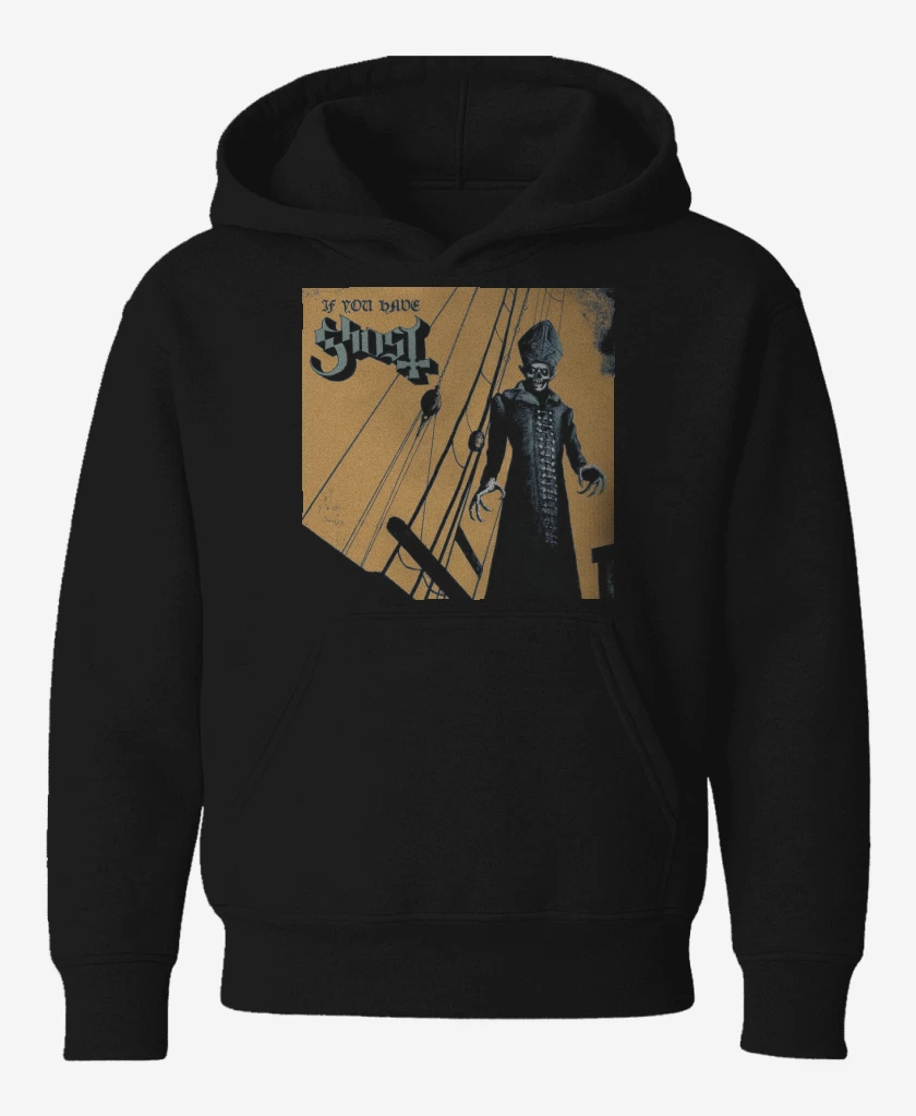 Poleron de niño Negro de Ghost If You Have