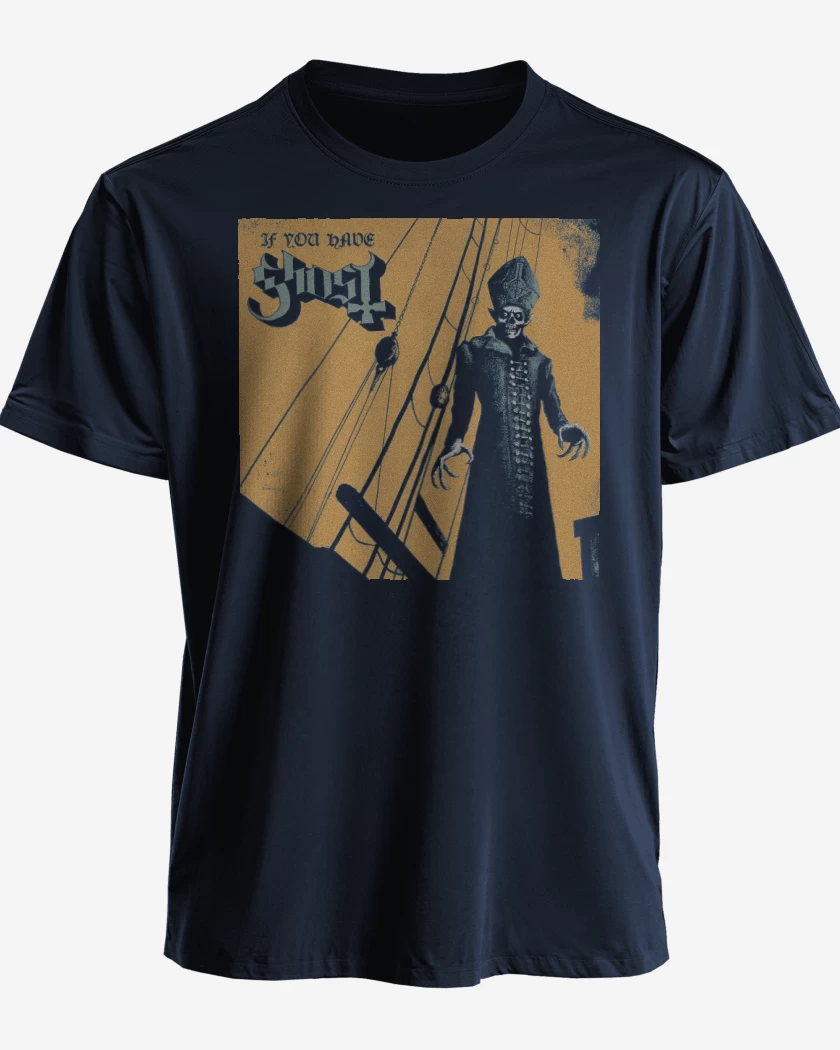 Polera premium Azul Marino de Ghost If You Have