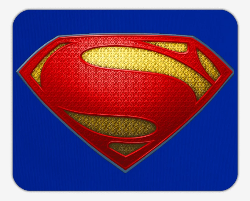 Mousepad Azul Marino de Superman color