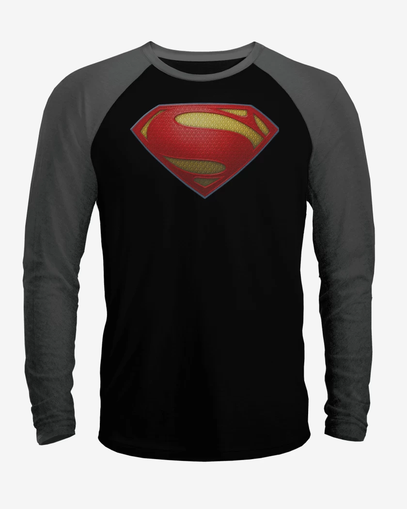 Polera Raglan Superman color