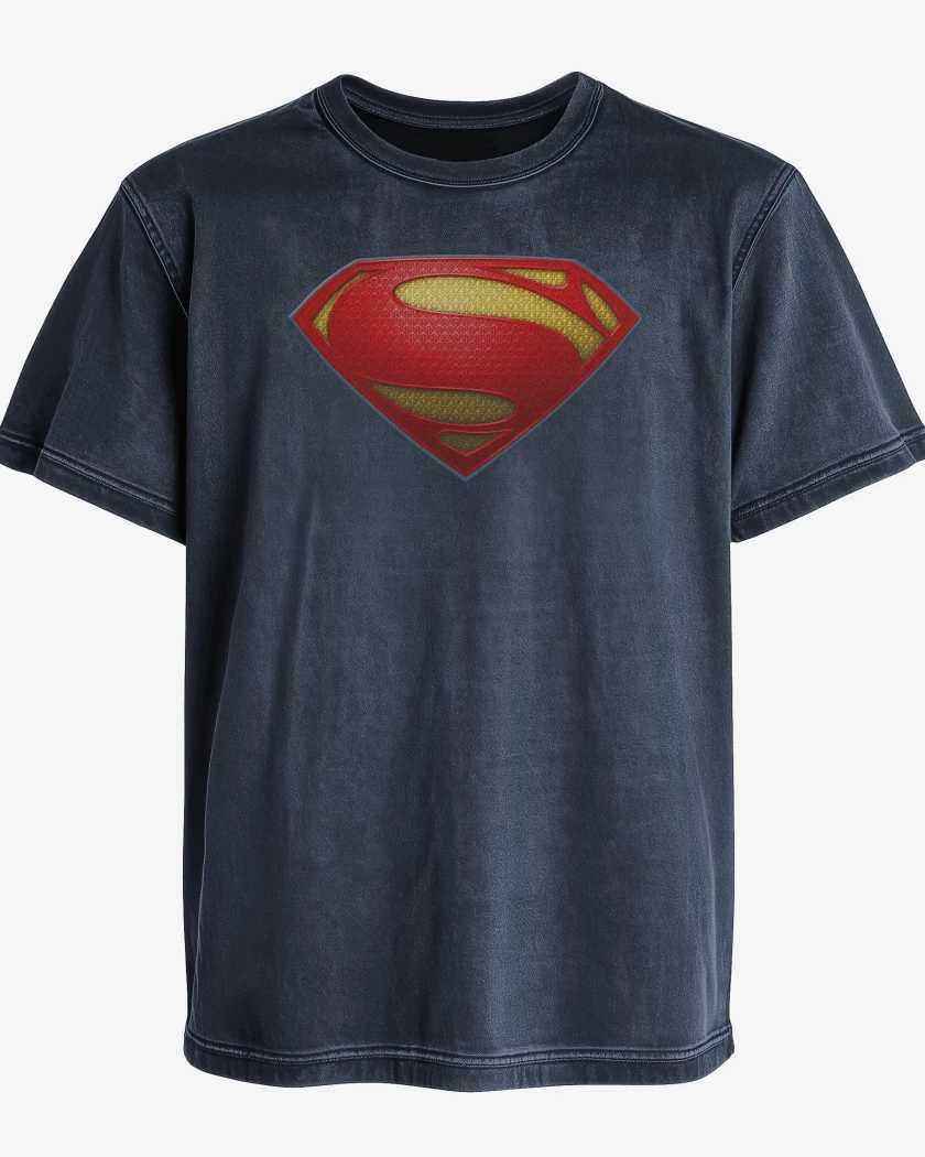 Polera desgastada Superman color