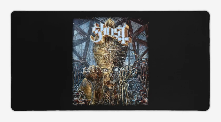Mouse pad Gamer Negro de Ghost Impera