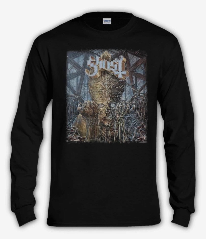 Polera manga larga Negro de Ghost Impera