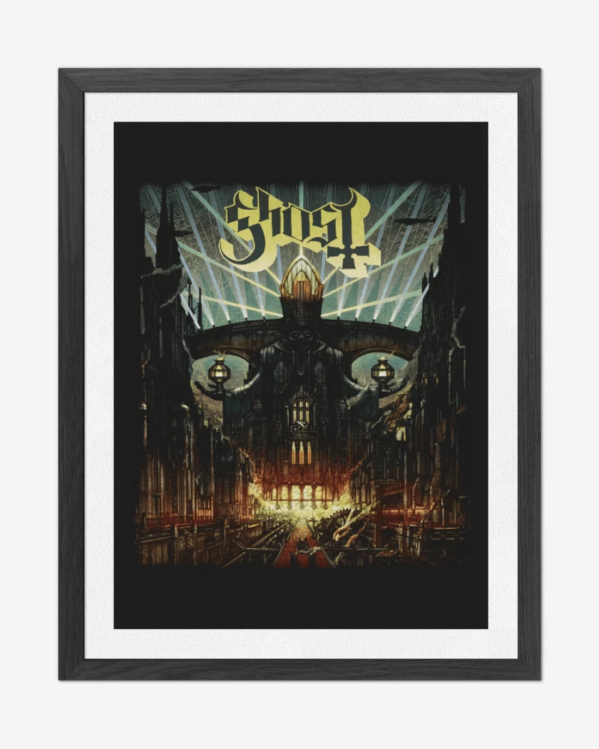 Cuadro decorativo Negro de Ghost Meliora