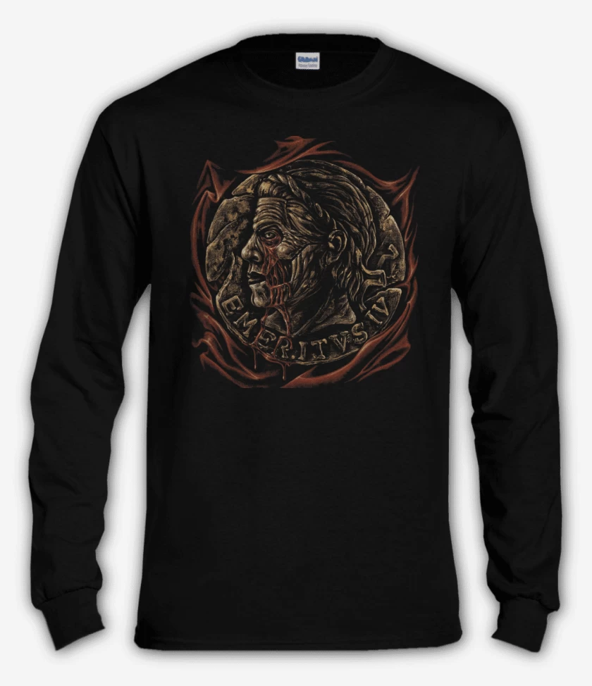 Polera manga larga Ghost Message From The Clergy