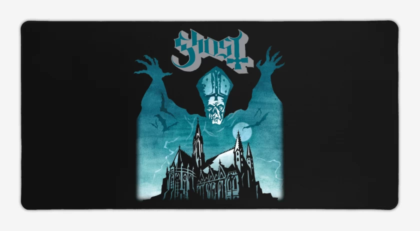 Mouse pad Gamer Negro de Ghost Opus Eponymous