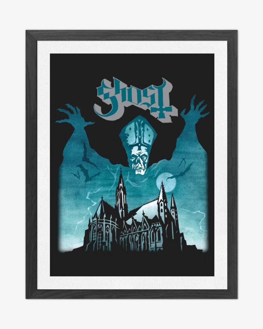Cuadro decorativo Negro de Ghost Opus Eponymous