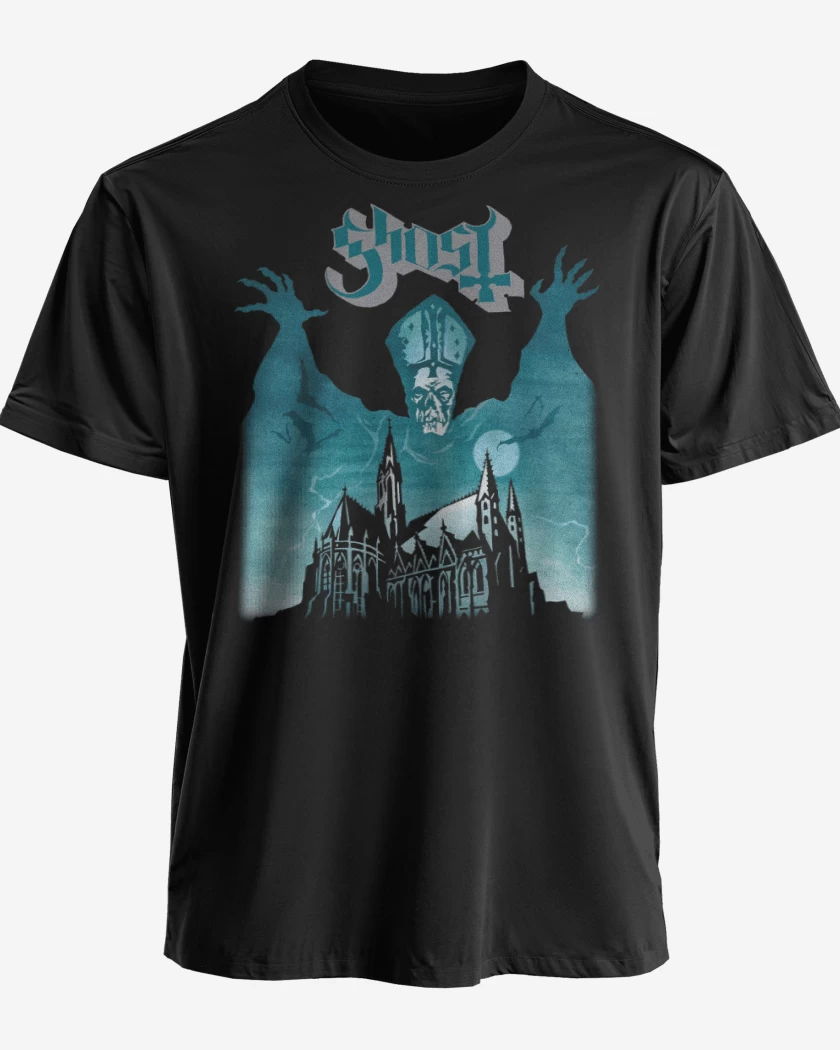 Polera premium Negro de Ghost Opus Eponymous