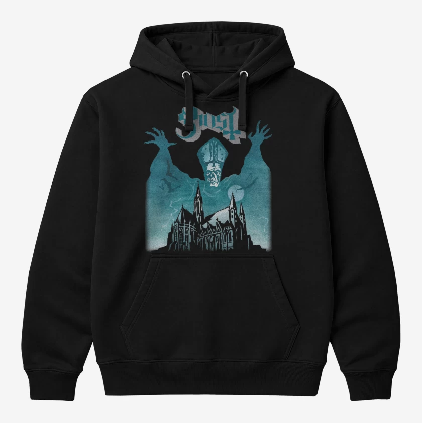Polerón Canguro Negro de Ghost Opus Eponymous