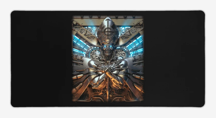 Mouse pad Gamer Negro de Ghost Phantomime
