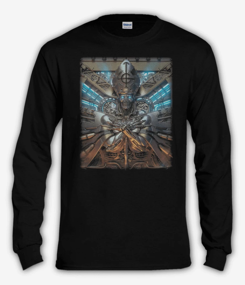 Polera manga larga Negro de Ghost Phantomime