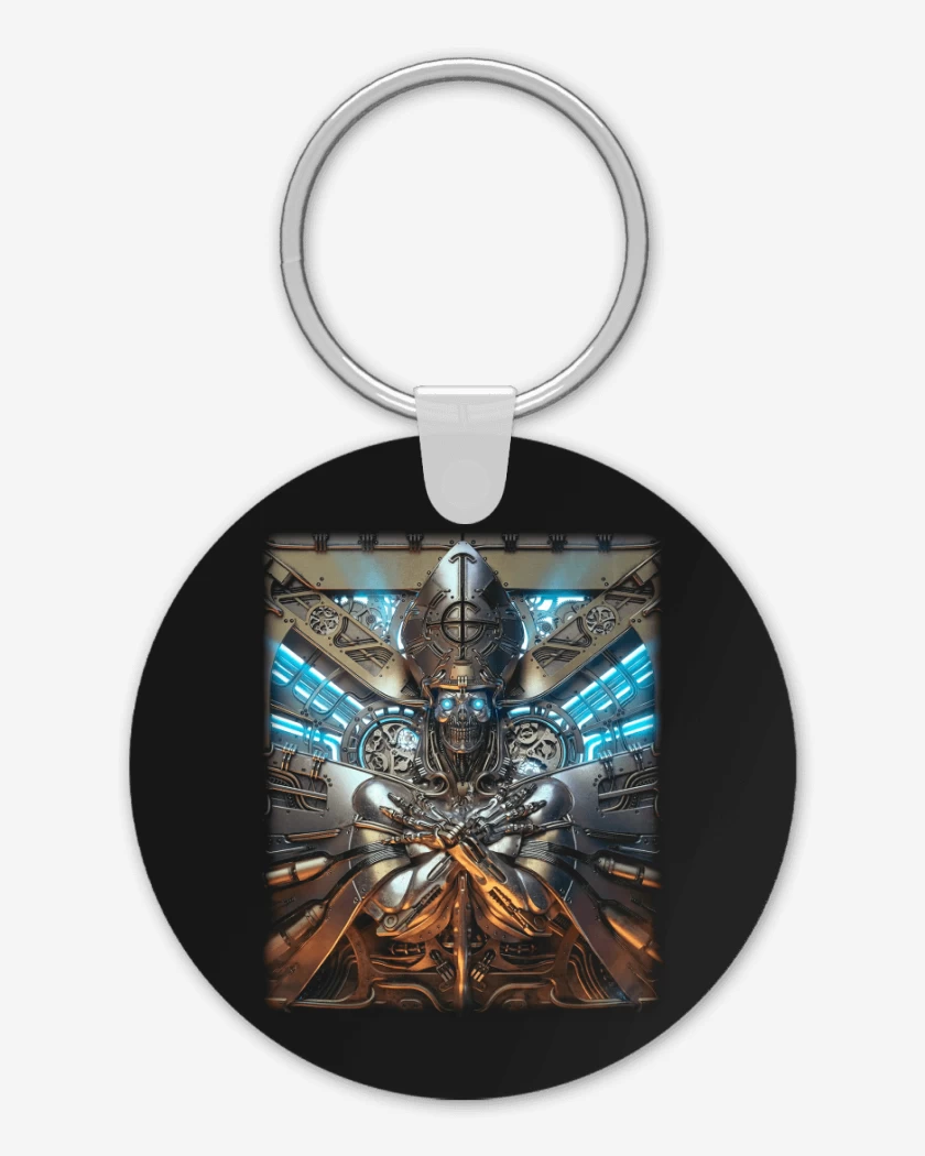 Llavero Negro de Ghost Phantomime
