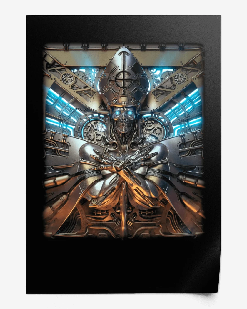 Print Negro de Ghost Phantomime