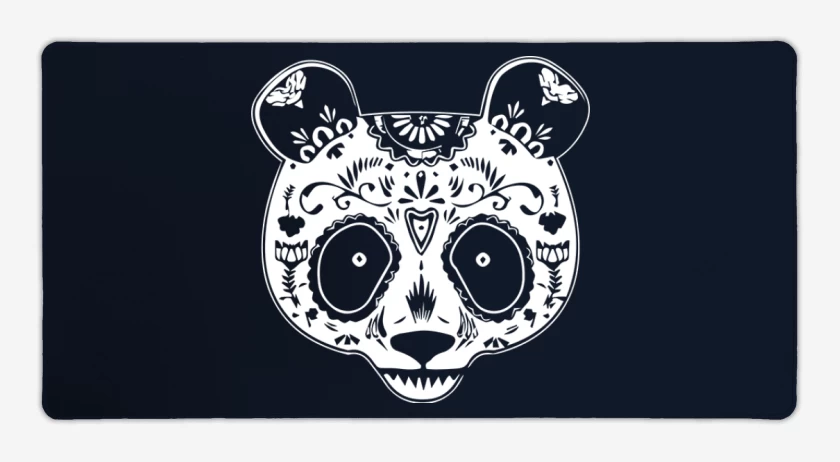 Mouse pad Gamer Azul Marino de Panda