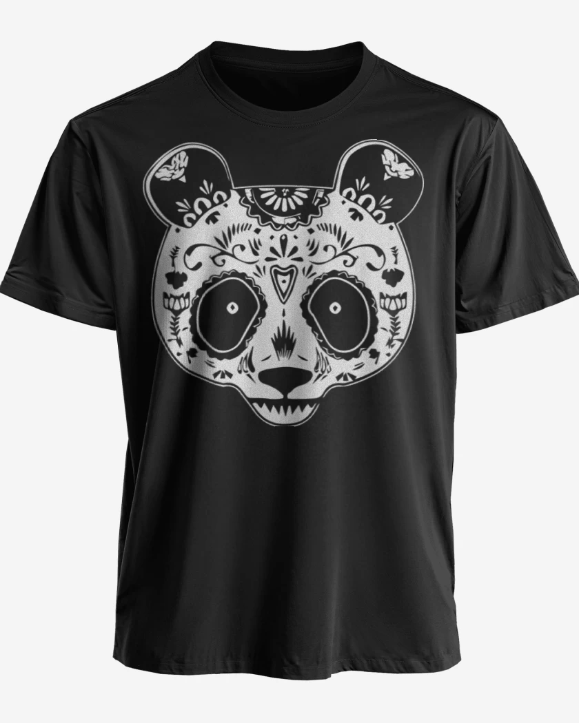 Polera premium Negro de Panda