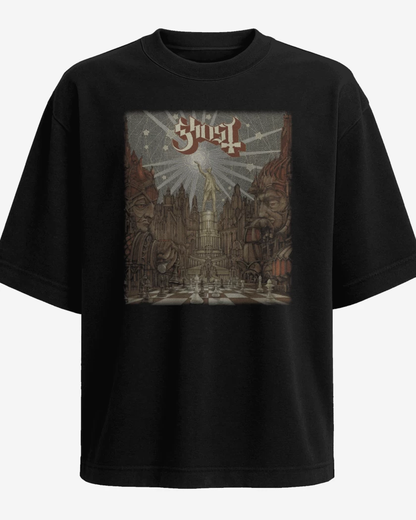 Polera Oversize Ghost Popestar