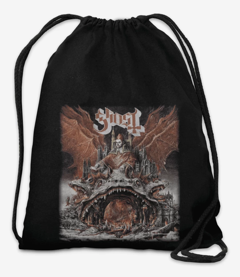 Mochila Negro de Ghost Prequelle