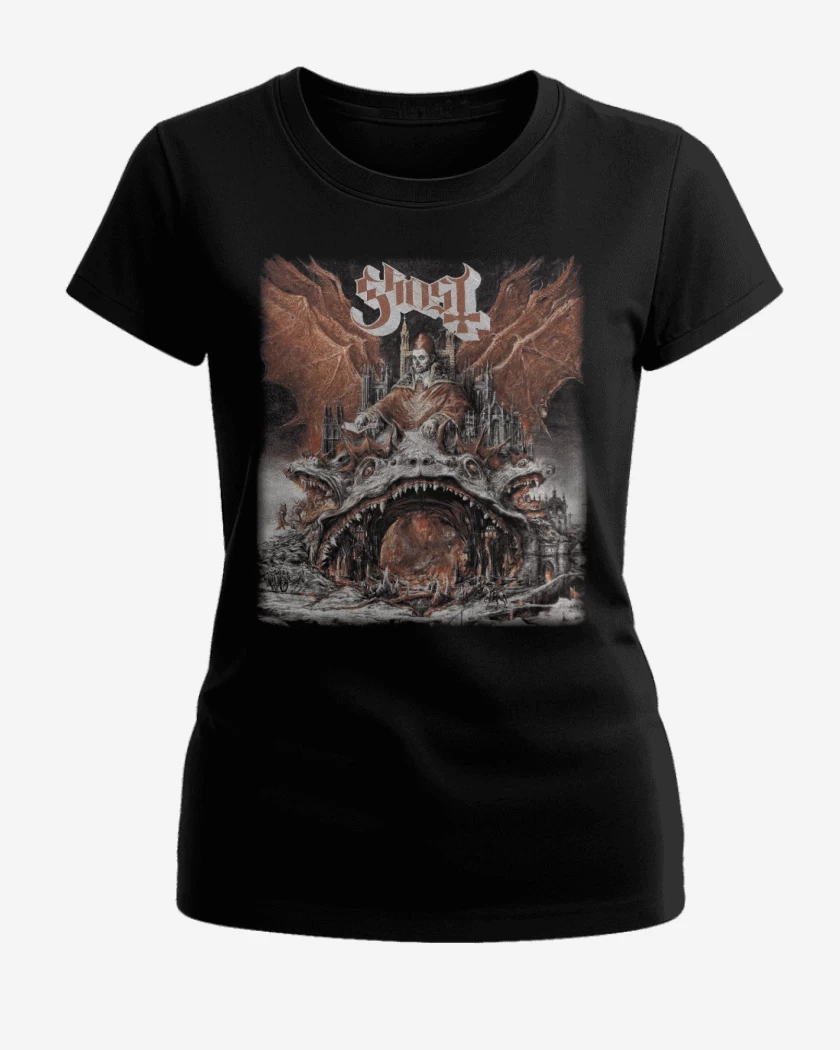 Polera de Mujer Negro de Ghost Prequelle