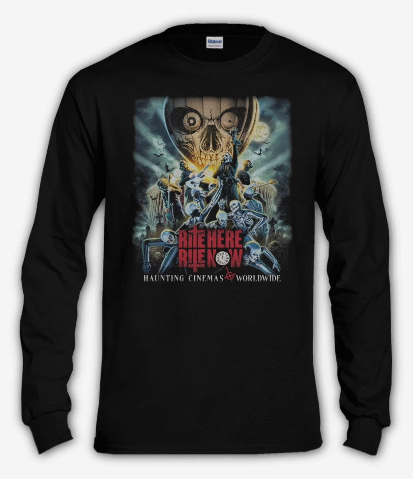 Polera manga larga Ghost Rite Here Rite Now Película