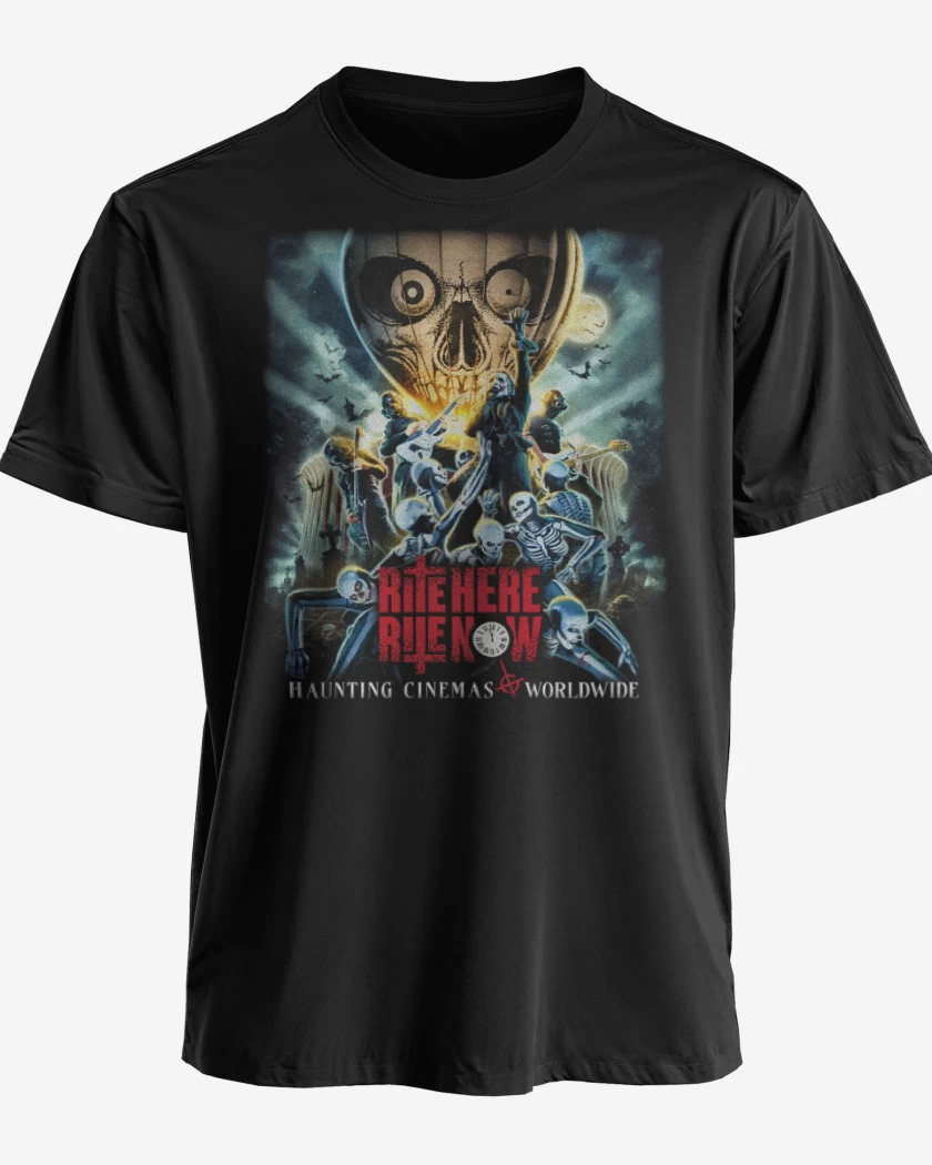 Polera premium Negro de Ghost Rite Here Rite Now Película