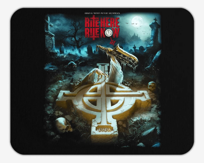 Mousepad Ghost Rite Here Rite Now OST
