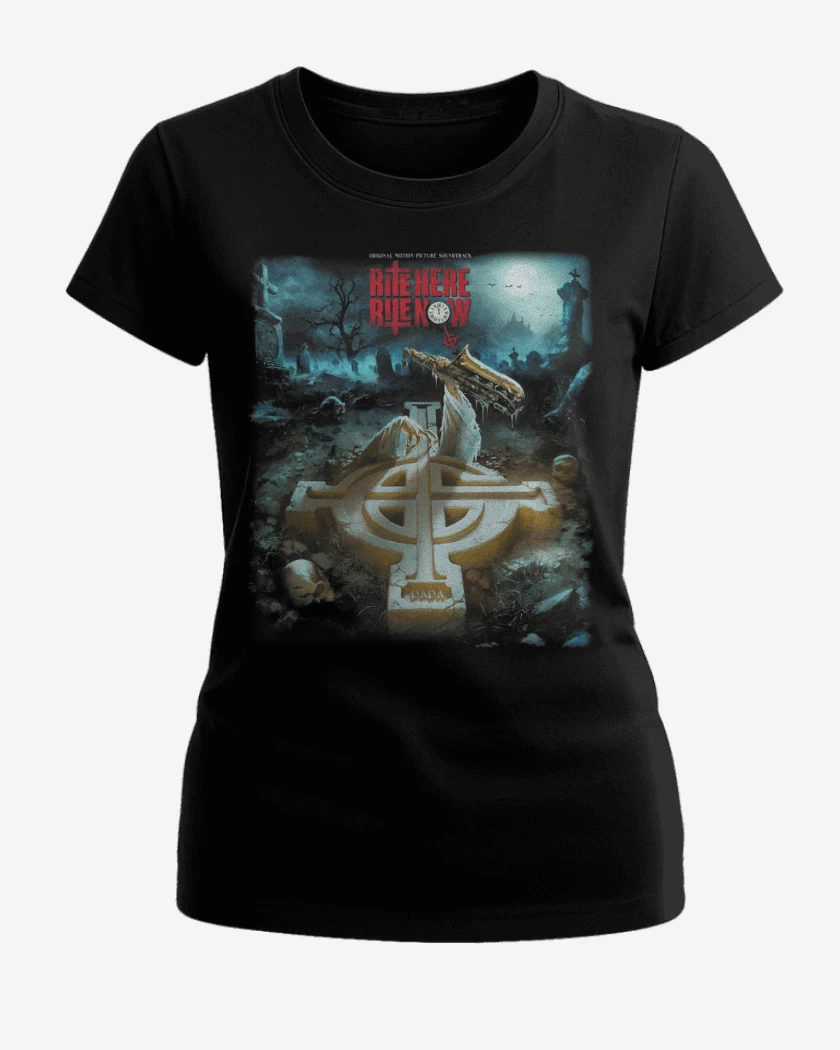 Polera de Mujer Negro de Ghost Rite Here Rite Now OST