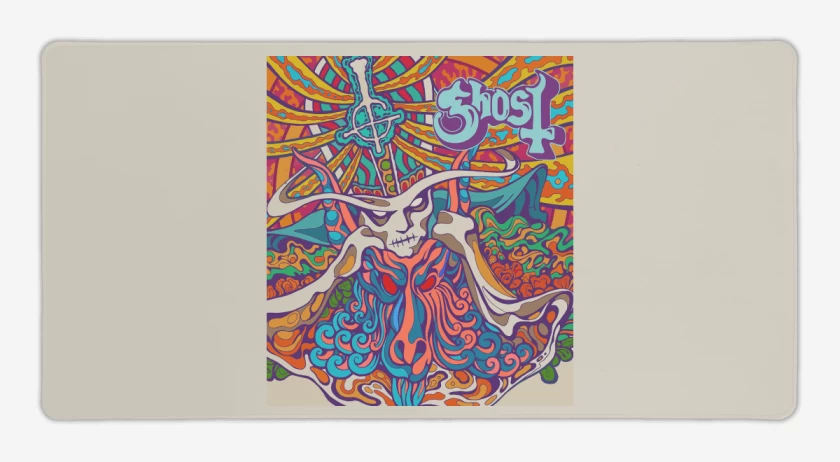 Mouse pad Gamer Ghost Seven Inches Of Satanic Panic