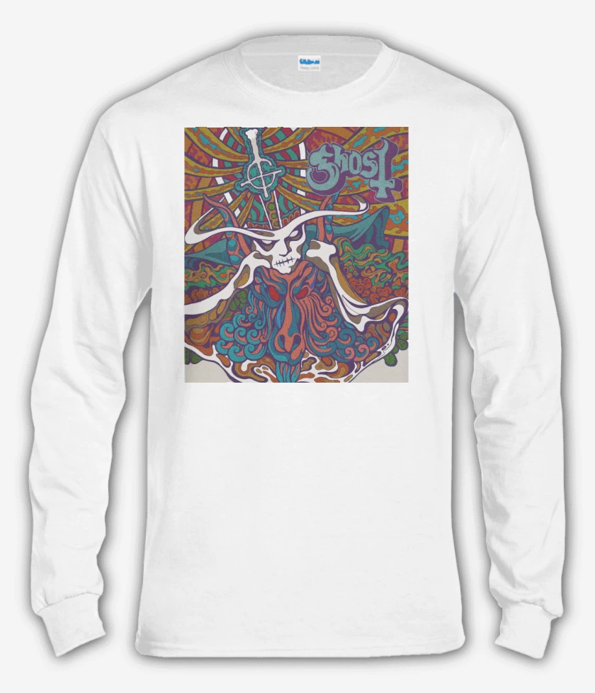 Polera manga larga Ghost Seven Inches Of Satanic Panic