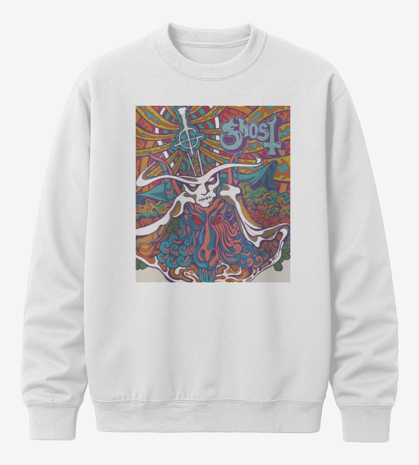 Poleron polo Ghost Seven Inches Of Satanic Panic