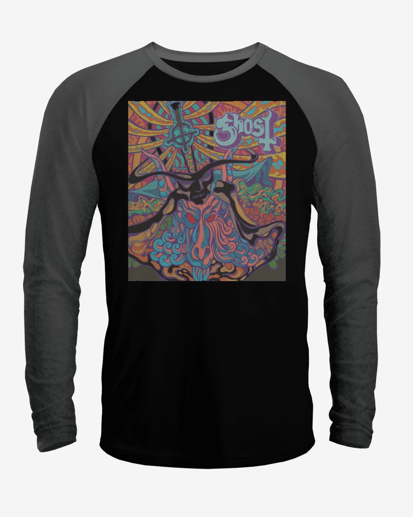 Polera Raglan Ghost Seven Inches Of Satanic Panic