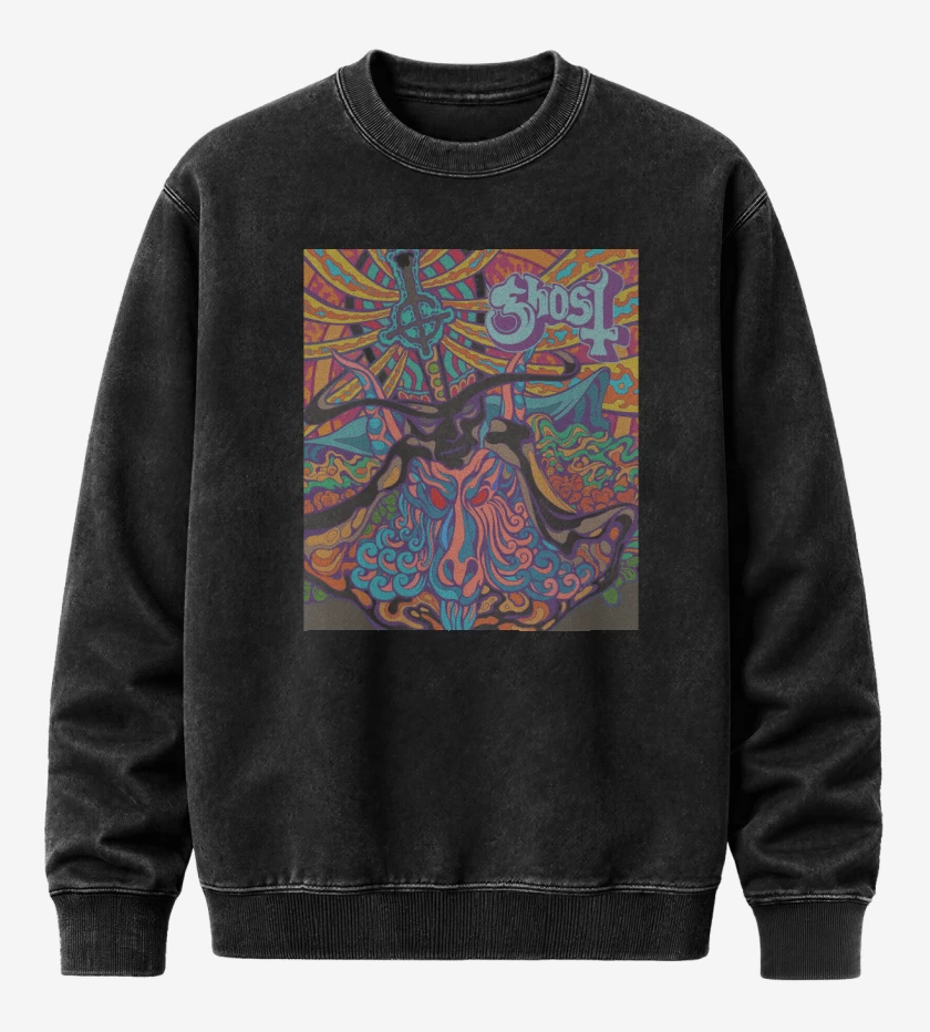 Poleron Polo Acid Wash Ghost Seven Inches Of Satanic Panic