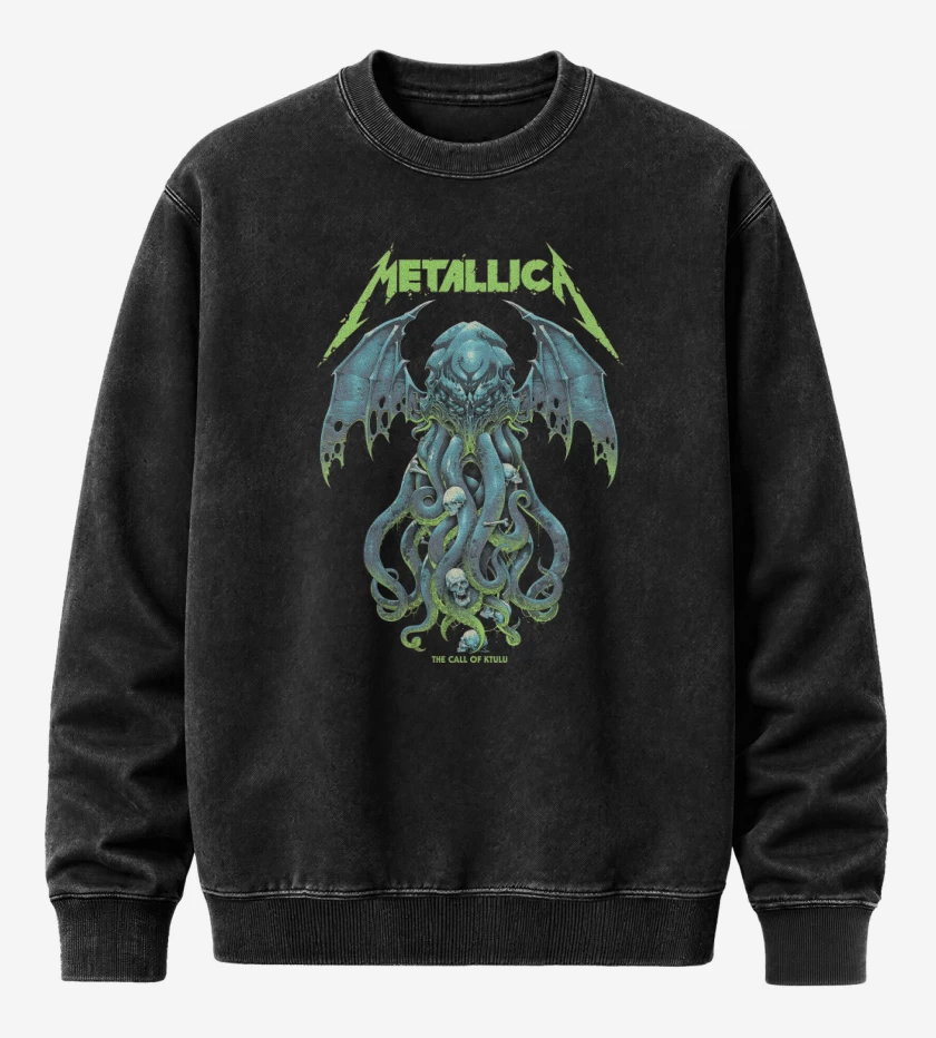 Poleron Polo Acid Wash Negro de The Call