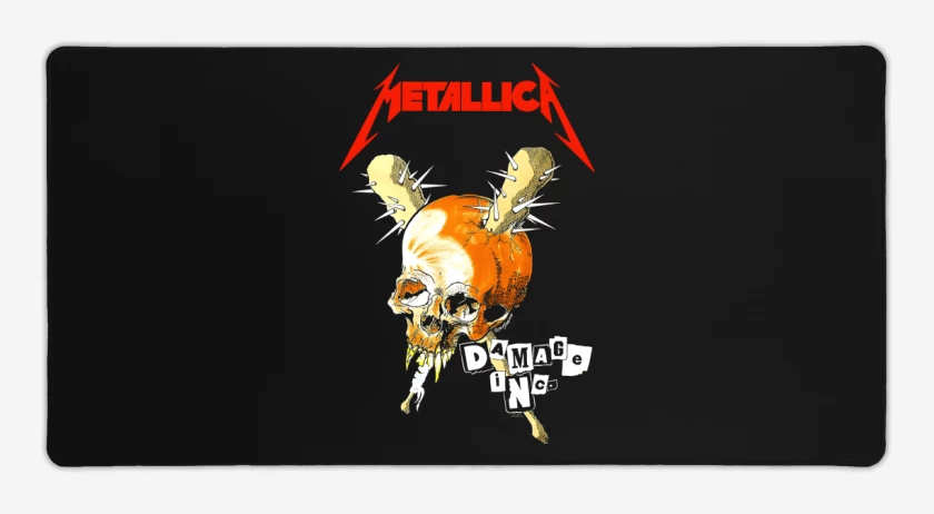 Mouse pad Gamer Negro de Damage Inc